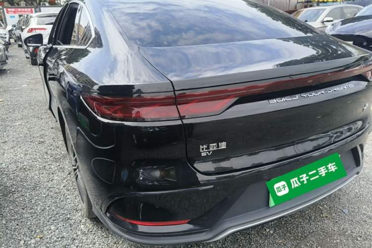Used BYD Han 2024 EV Glory Edition 506KM Front-Wheel-Drive Premium Model Rear Left 45 Deg