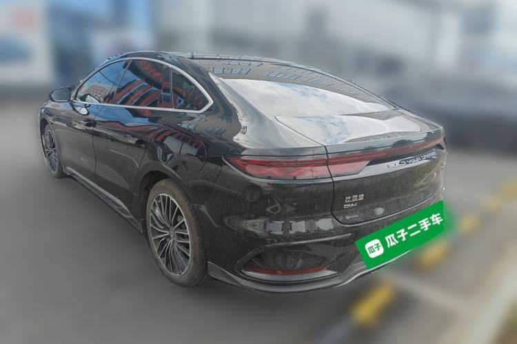Used BYD Han 2024 DM-i Glory Edition 121KM Premium Model Rear Left 45 Deg