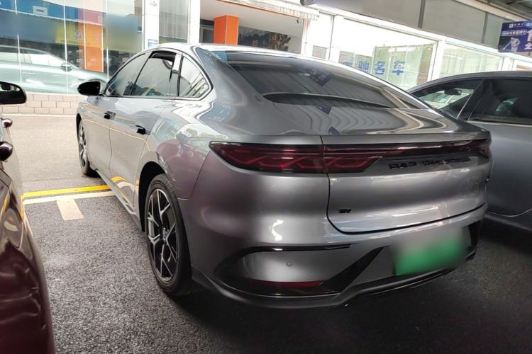 Used BYD Han 2024 EV Glory Edition 605KM Front-Wheel-Drive Premium Model Rear Left 45 Deg