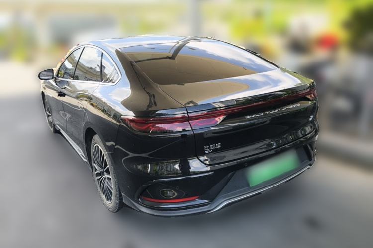Used BYD Han 2024 EV Glory Edition 506KM Front-Wheel-Drive Premium Model Rear Left 45 Deg