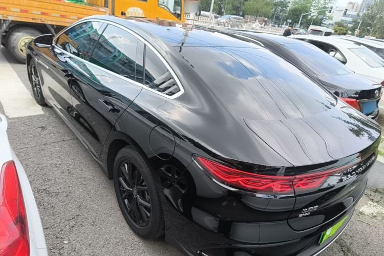 Used BYD Han 2024 DM-i Glory Edition 121KM Prestige Model Rear Left 45 Deg