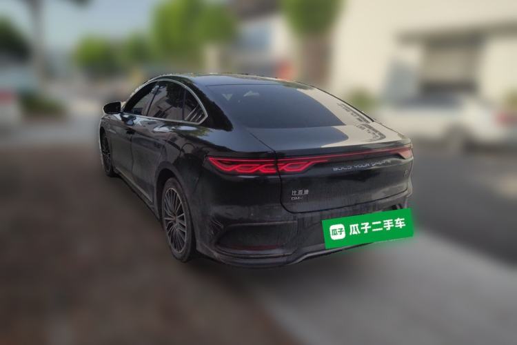 Used BYD Han 2024 DM-i Glory Edition 121KM Prestige Model Rear Left 45 Deg