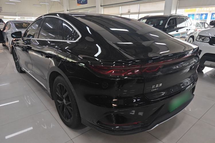 Used BYD Han 2024 DM-i Glory Edition 121KM Prestige Model Rear Left 45 Deg