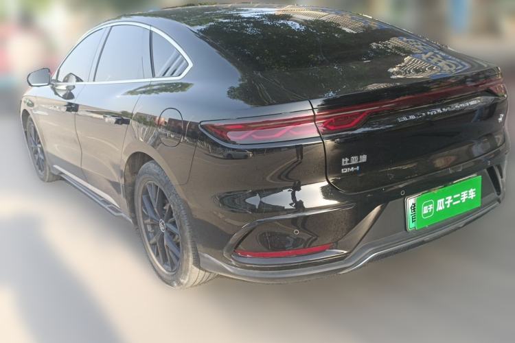 Used BYD Han 2024 DM-i Glory Edition 121KM Elite Model Rear Left 45 Deg