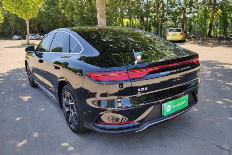 Used BYD Han 2024 EV Glory Edition 605KM Front-Wheel-Drive Premium Model Rear Left 45 Deg