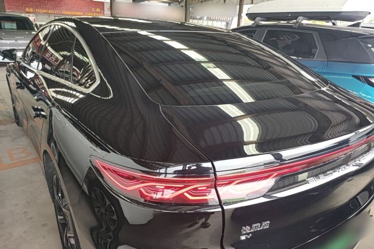 Used BYD Han 2024 EV Glory Edition 605KM Front-Wheel-Drive Premium Model Rear Left 45 Deg