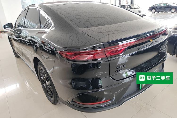 Used BYD Han 2024 DM-i Glory Edition 121KM Elite Model Rear Left 45 Deg