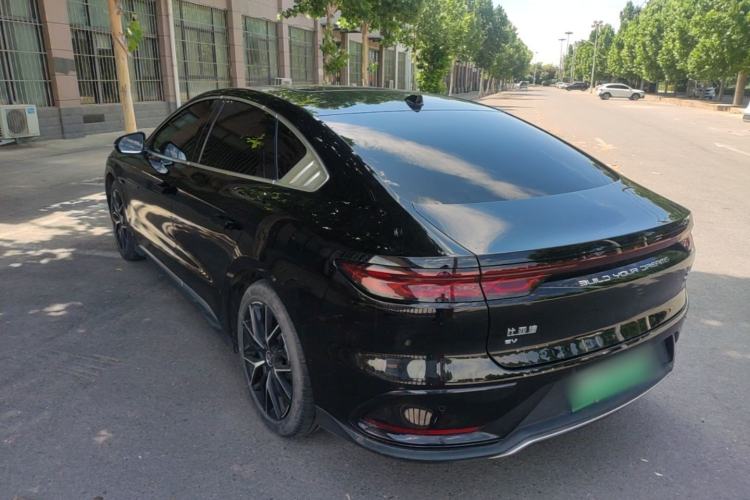 Used BYD Han 2024 EV Glory Edition 610 km All-Wheel Drive "Tian Shen Zhi Jia" Intelligent Driving Model Rear Left 45 Deg