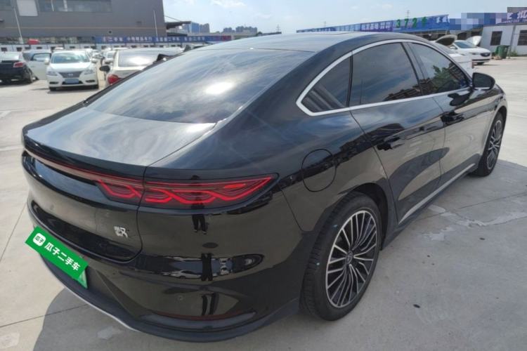 Used BYD Han 2024 EV Glory Edition 506KM Front-Wheel-Drive Premium Model Rear Right 45 Deg