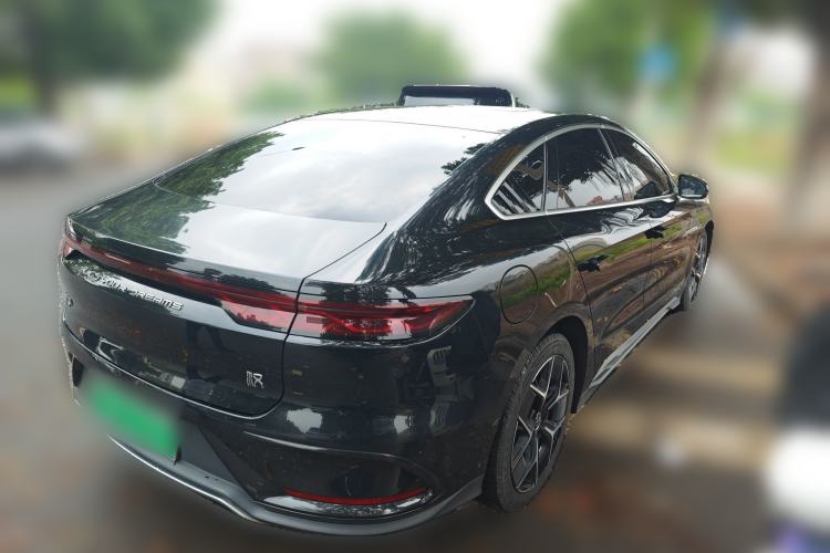 Used BYD Han 2024 EV Glory Edition 605KM Front-Wheel-Drive Premium Model Rear Right 45 Deg