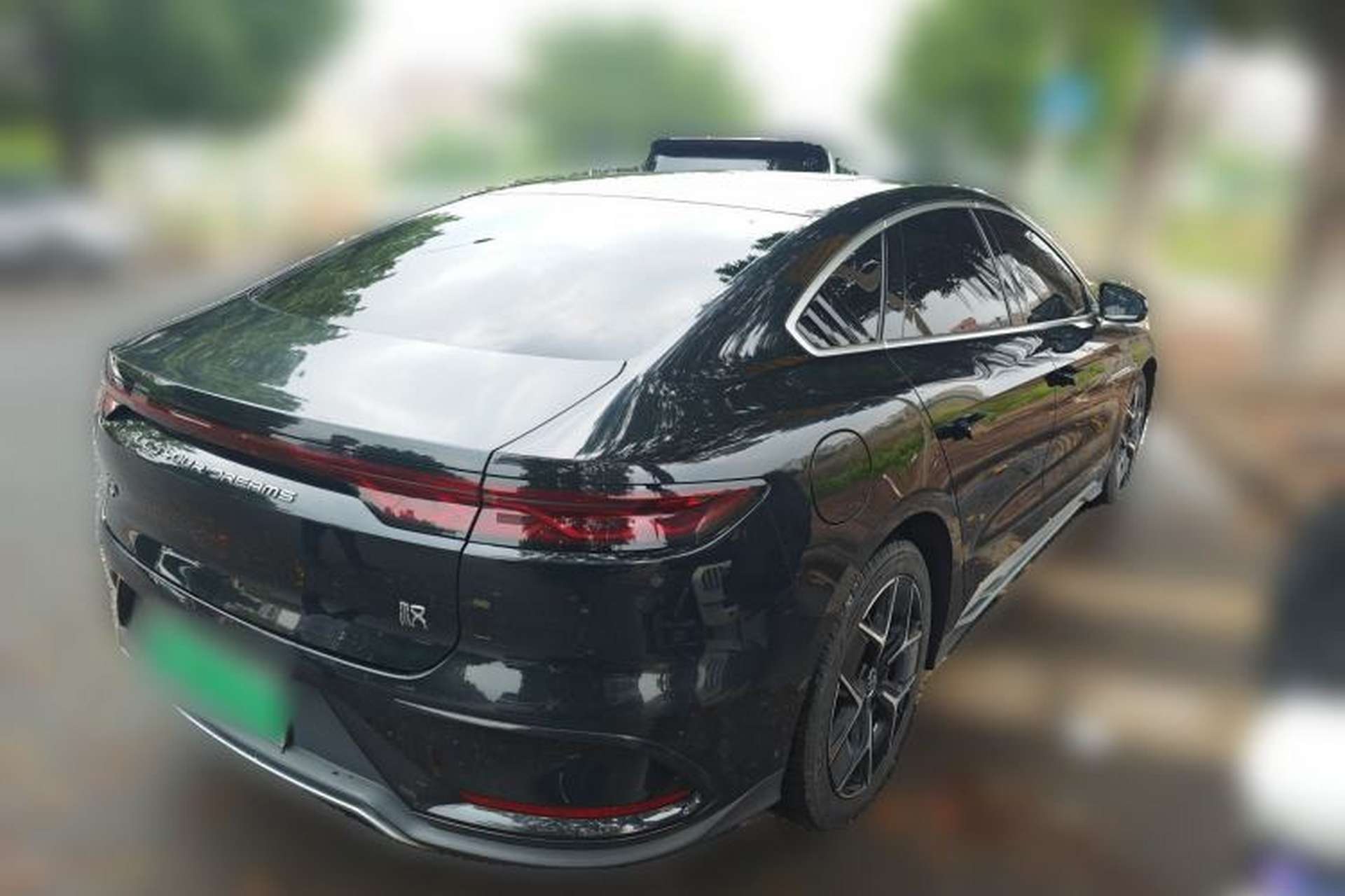 Used BYD Han 2024 EV Glory Edition 605KM Front-Wheel-Drive Premium Model Rear Right 45 Deg
