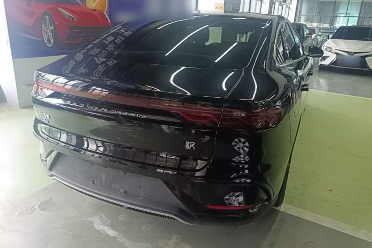 Used BYD Han 2024 DM-i Glory Edition 121KM Elite Model Rear Right 45 Deg