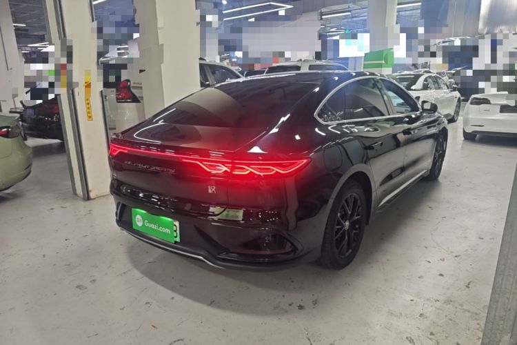 Used BYD Han 2024 DM-i Glory Edition 121KM Prestige Model Rear Right 45 Deg