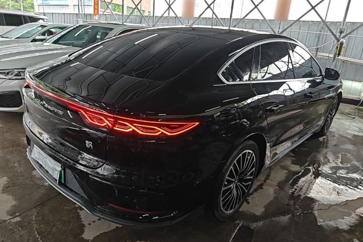 Used BYD Han 2024 EV Glory Edition 506KM Front-Wheel-Drive Premium Model Rear Right 45 Deg