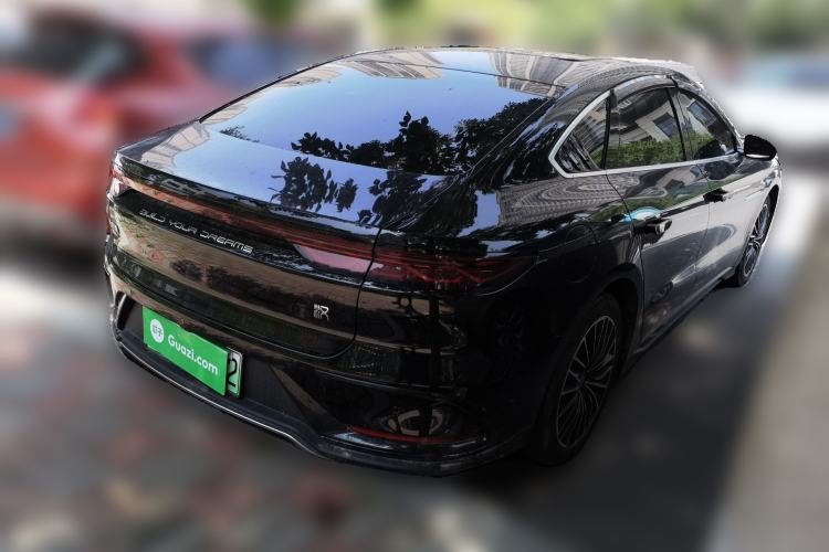 Used BYD Han 2024 DM-i Glory Edition 121KM Prestige Model Rear Right 45 Deg