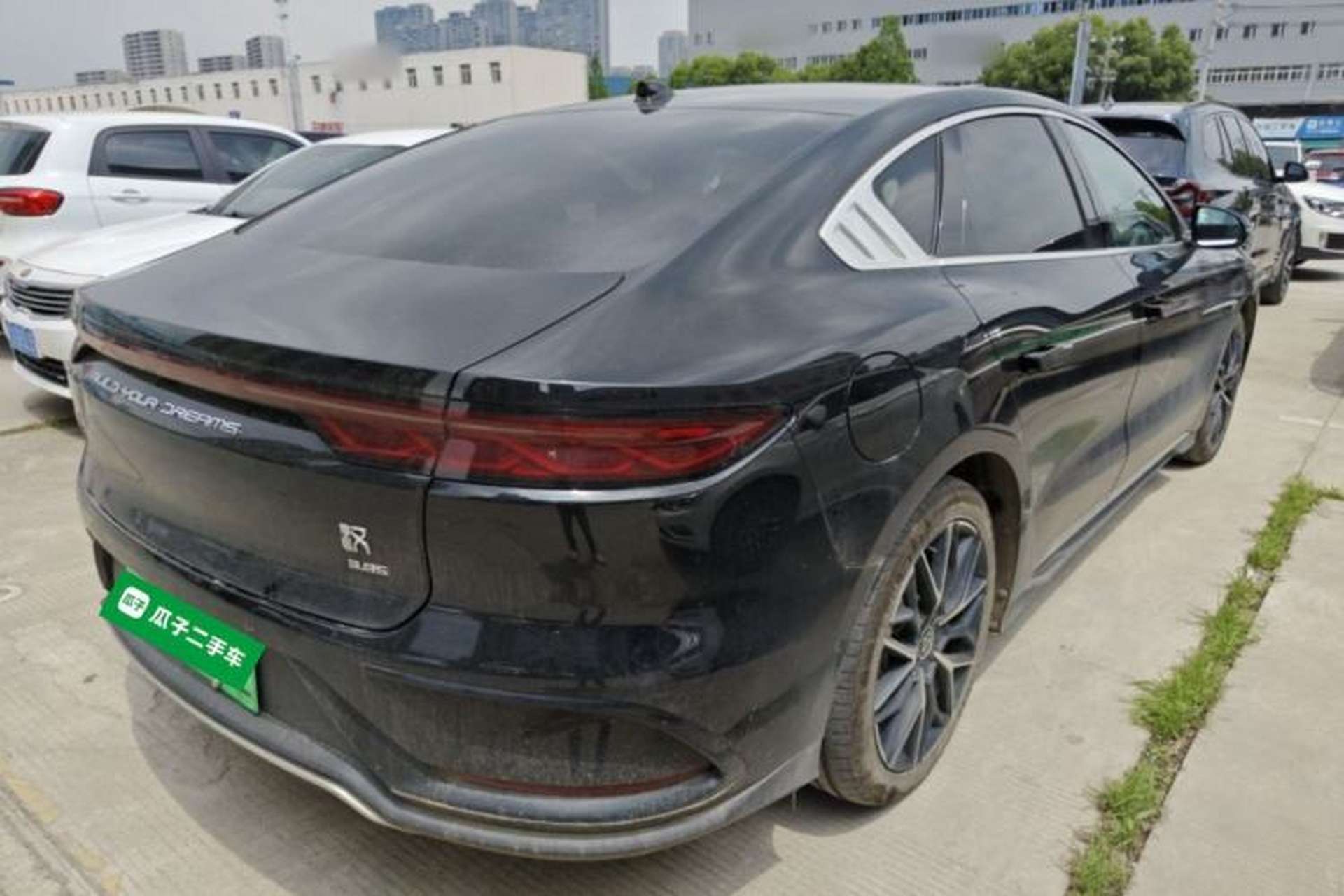 Used BYD Han 2024 EV Glory Edition 610 km All-Wheel Drive "Tian Shen Zhi Jia" Intelligent Driving Model Rear Right 45 Deg