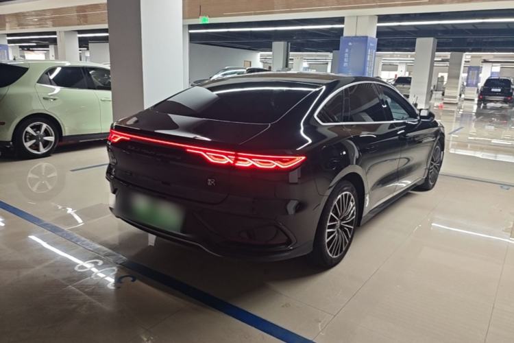 Used BYD Han 2024 DM-i Glory Edition 121KM Premium Model Rear Right 45 Deg