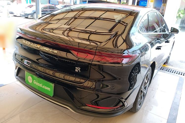 Used BYD Han 2024 EV Glory Edition 605KM Front-Wheel-Drive Premium Model Rear Right 45 Deg