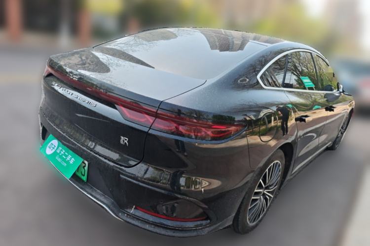 Used BYD Han 2024 DM-i Glory Edition 121KM Prestige Model Rear Right 45 Deg
