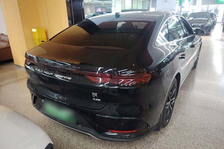 Used BYD Han 2024 EV Glory Edition 610 km All-Wheel Drive "Tian Shen Zhi Jia" Intelligent Driving Model Rear Right 45 Deg