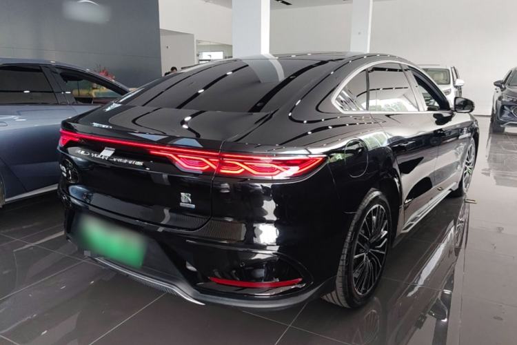 Used BYD Han 2024 DM-i Glory Edition 121KM Premium Model Rear Right 45 Deg