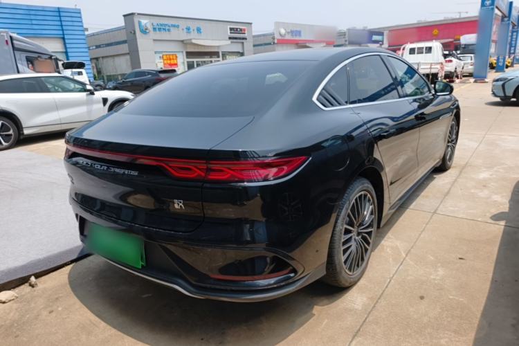 Used BYD Han 2024 DM-i Glory Edition 121KM Premium Model Rear Right 45 Deg
