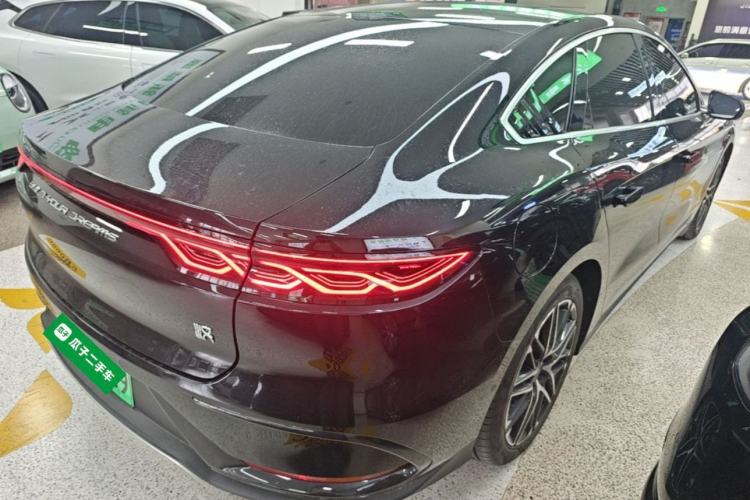 Used BYD Han 2024 EV Glory Edition 605KM Front-Wheel-Drive Premium Model Rear Right 45 Deg
