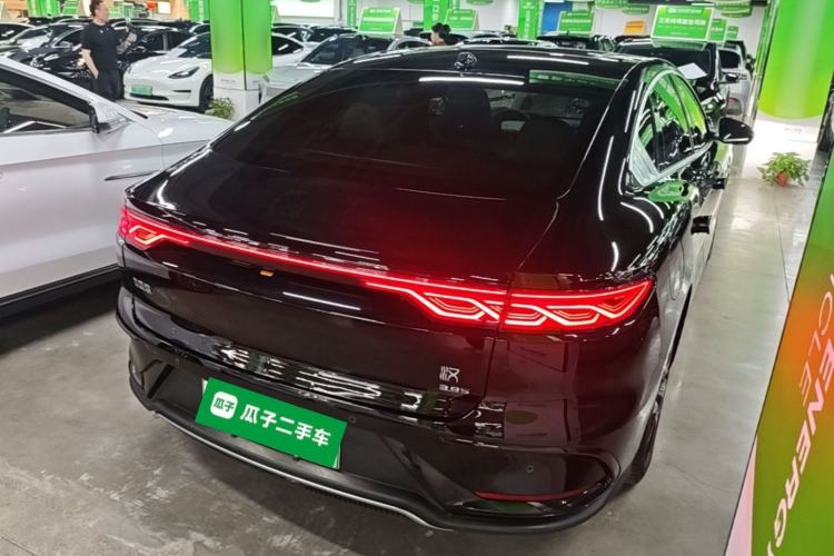 Used BYD Han 2024 EV Glory Edition 610 km All-Wheel Drive "Tian Shen Zhi Jia" Intelligent Driving Model Rear Right 45 Deg