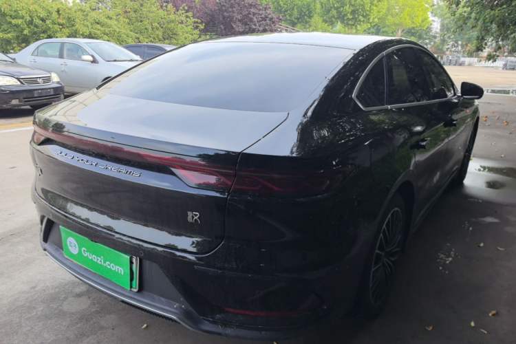 Used BYD Han 2024 EV Glory Edition 506KM Front-Wheel-Drive Premium Model Rear Right 45 Deg