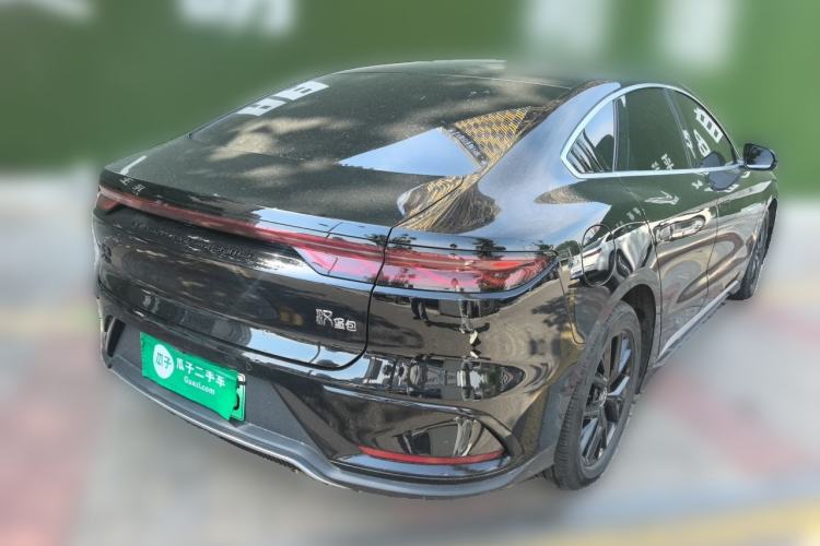 Used BYD Han 2024 DM-i Glory Edition 121KM Elite Model Rear Right 45 Deg