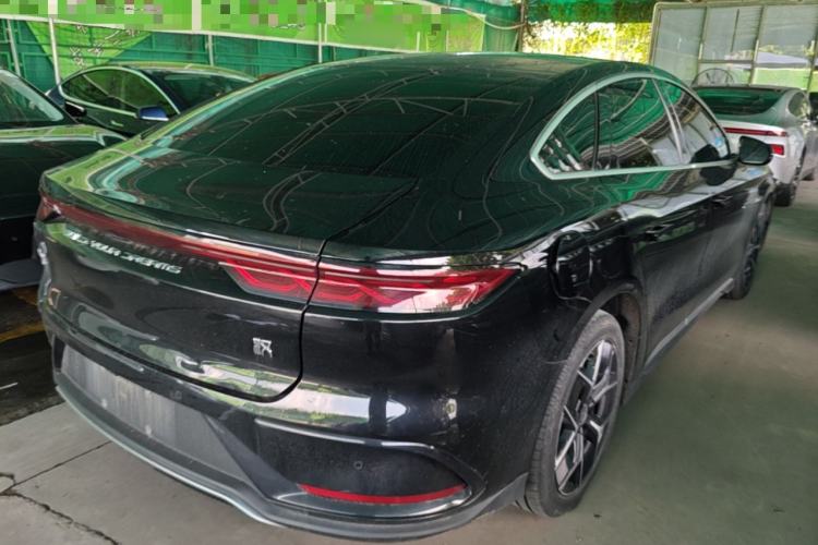 Used BYD Han 2024 EV Glory Edition 605KM Front-Wheel-Drive Premium Model Rear Right 45 Deg