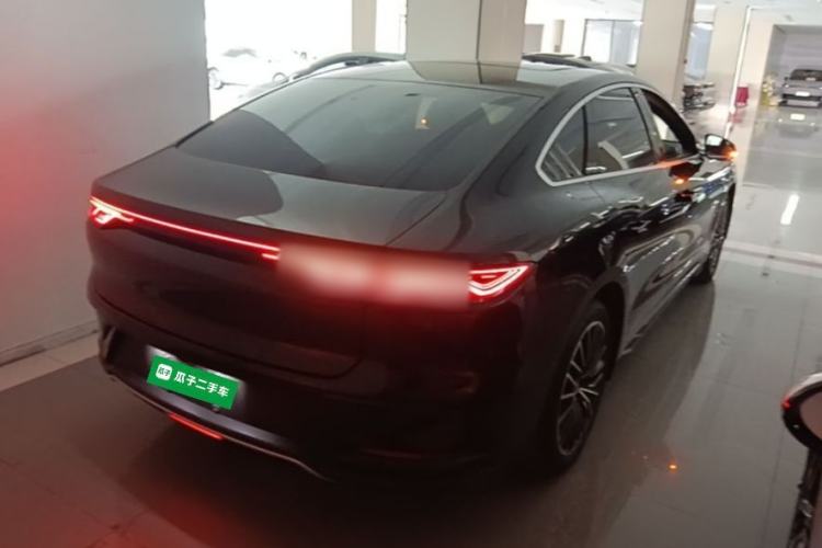 Used BYD Han 2024 DM-i Glory Edition 121KM Premium Model Rear Right 45 Deg