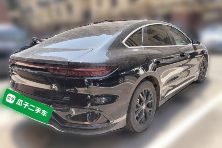Used BYD Han 2024 DM-i Glory Edition 121KM Elite Model Rear Right 45 Deg