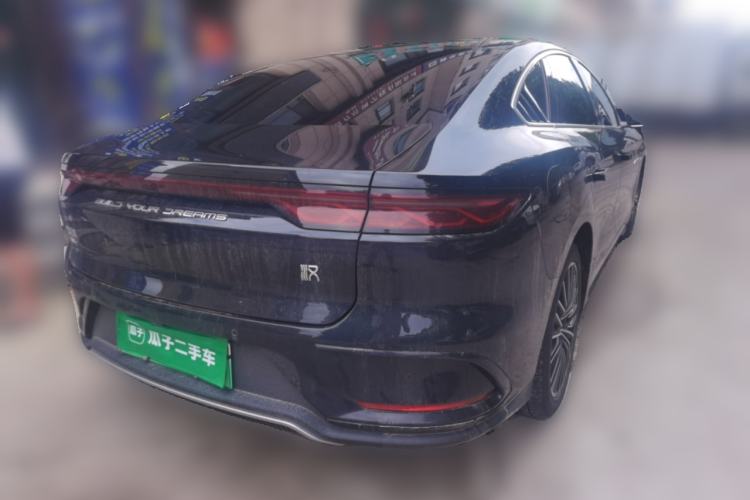 Used BYD Han 2024 DM-i Glory Edition 121KM Premium Model Rear Right 45 Deg