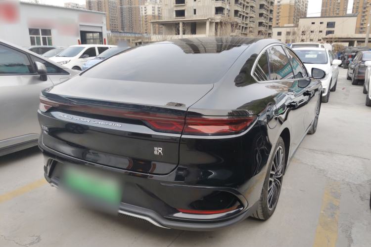 Used BYD Han 2024 DM-i Glory Edition 121KM Prestige Model Rear Right 45 Deg
