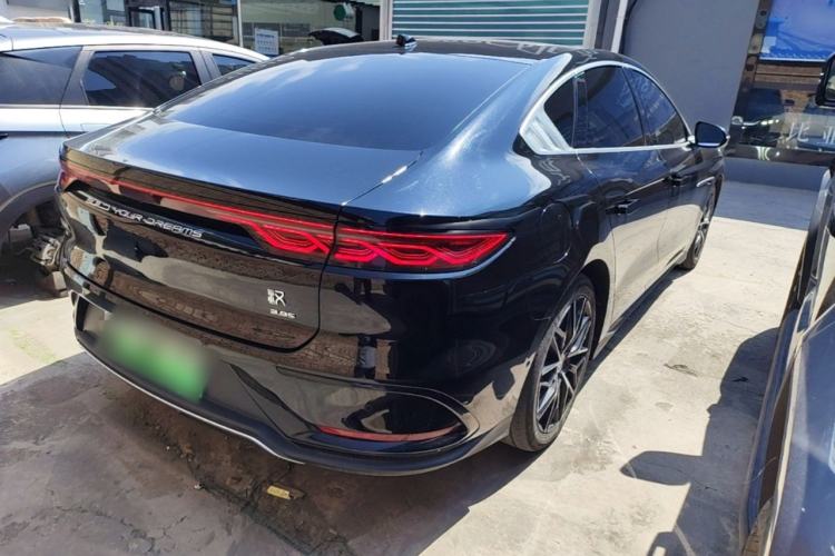 Used BYD Han 2024 EV Glory Edition 610 km All-Wheel Drive "Tian Shen Zhi Jia" Intelligent Driving Model Rear Right 45 Deg