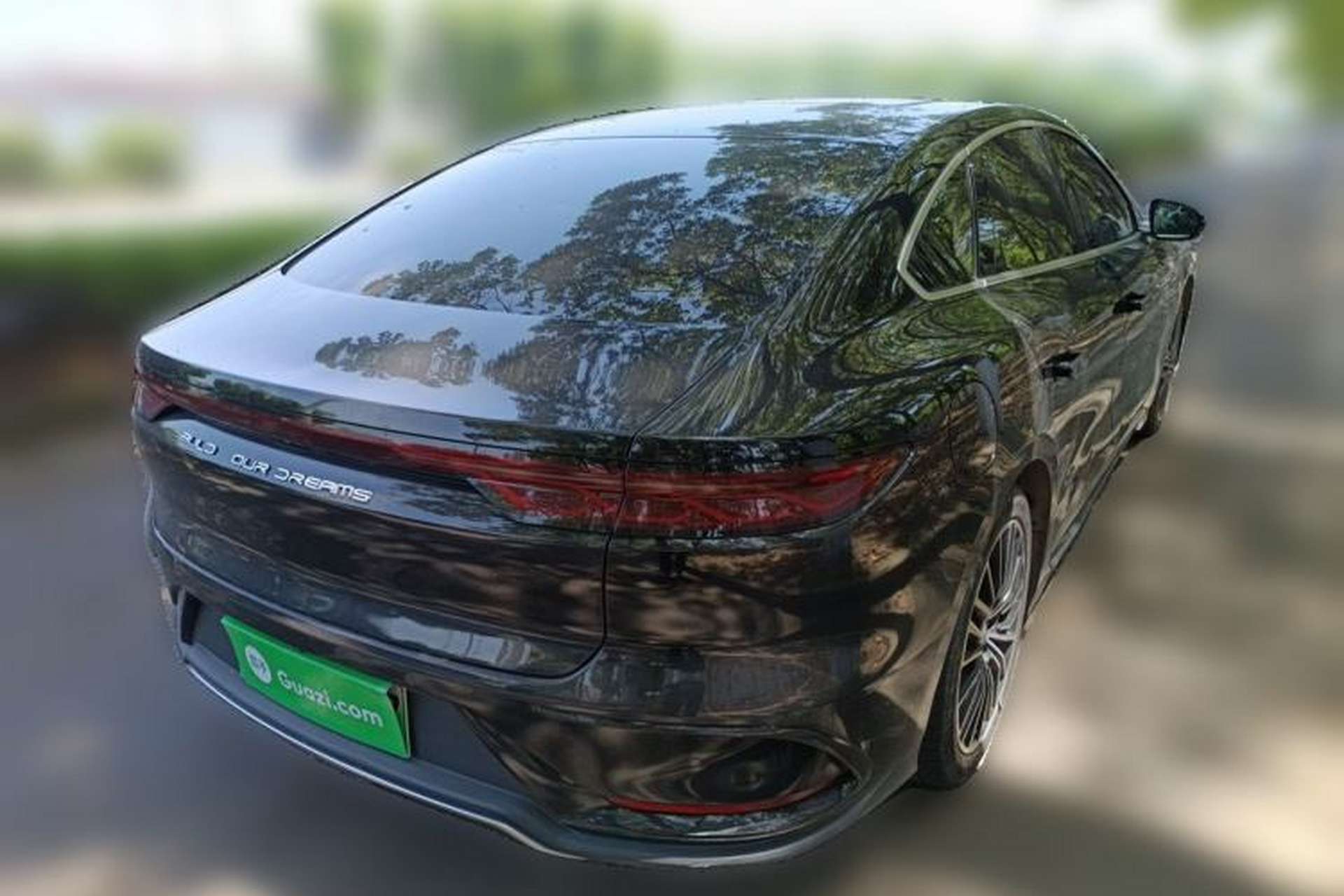 Used BYD Han 2024 EV Glory Edition 506KM Front-Wheel-Drive Premium Model Rear Right 45 Deg