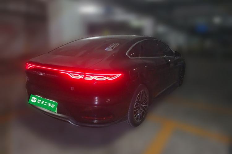Used BYD Han 2024 DM-i Glory Edition 121KM Prestige Model Rear Right 45 Deg