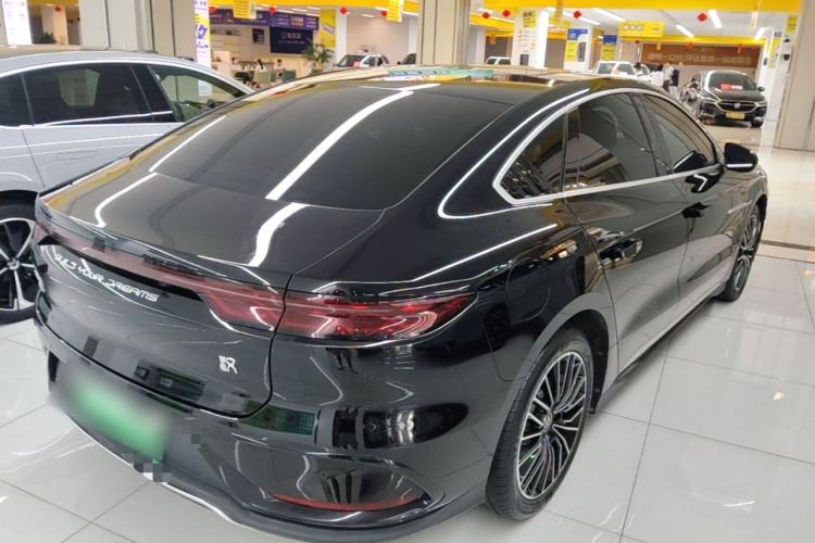 Used BYD Han 2024 DM-i Glory Edition 121KM Prestige Model Rear Right 45 Deg