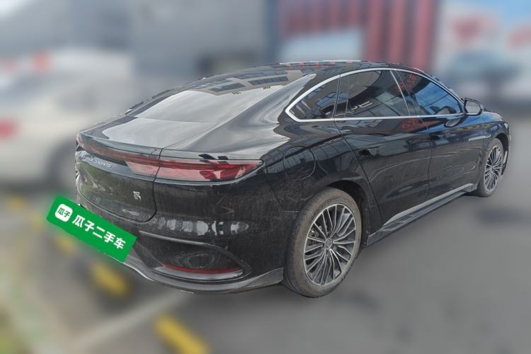 Used BYD Han 2024 DM-i Glory Edition 121KM Premium Model Rear Right 45 Deg
