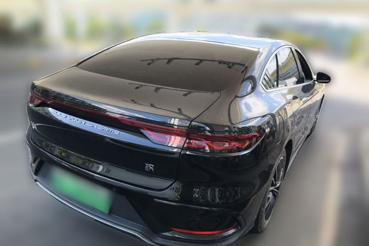 Used BYD Han 2024 EV Glory Edition 506KM Front-Wheel-Drive Premium Model Rear Right 45 Deg