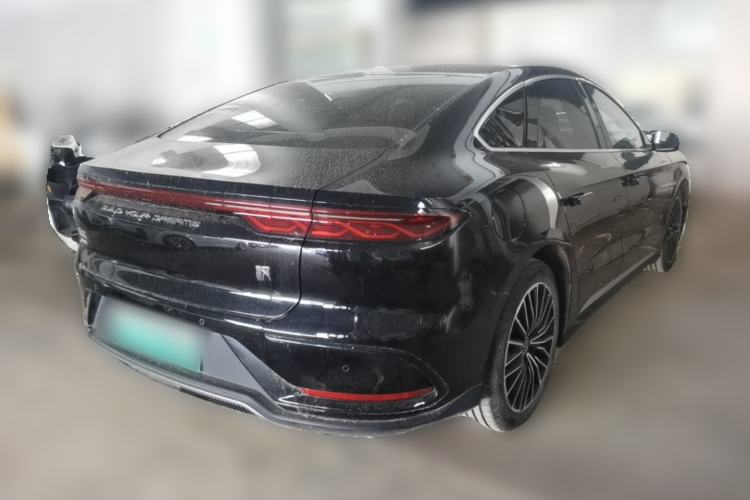 Used BYD Han 2024 DM-i Glory Edition 121KM Premium Model Rear Right 45 Deg