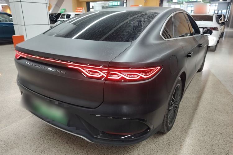 Used BYD Han 2024 DM-i Glory Edition 121KM Premium Model Rear Right 45 Deg