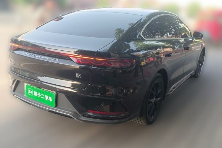 Used BYD Han 2024 DM-i Glory Edition 121KM Elite Model Rear Right 45 Deg