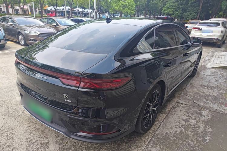 Used BYD Han 2024 EV Glory Edition 610 km All-Wheel Drive "Tian Shen Zhi Jia" Intelligent Driving Model Rear Right 45 Deg