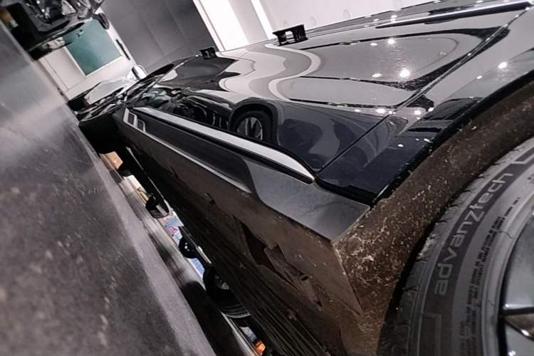 Used BYD Han 2024 EV Glory Edition 506KM Front-Wheel-Drive Premium Model Right Side Sill