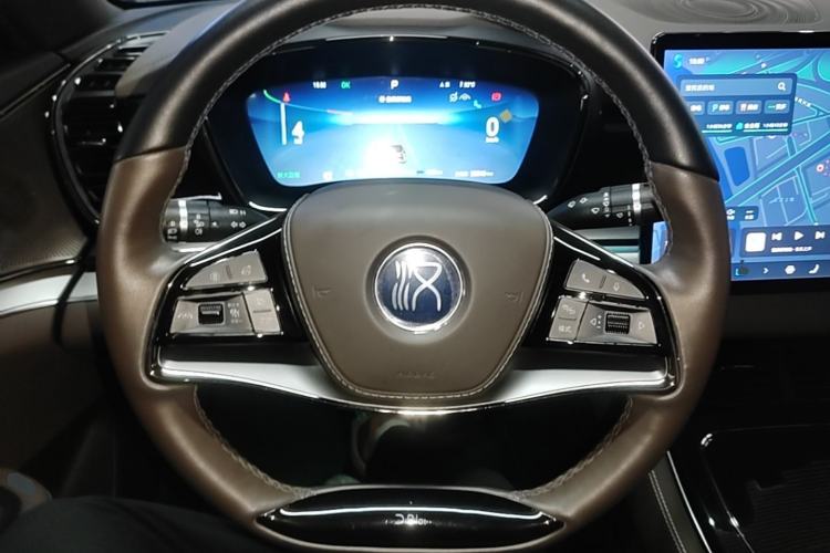 Used BYD Han 2024 EV Glory Edition 506KM Front-Wheel-Drive Premium Model Steering Wheel