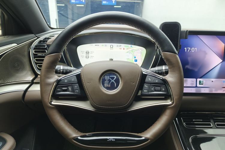 Used BYD Han 2024 EV Glory Edition 605KM Front-Wheel-Drive Premium Model Steering Wheel
