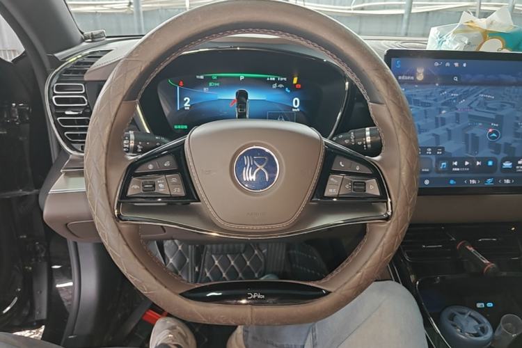 Used BYD Han 2024 EV Glory Edition 506KM Front-Wheel-Drive Premium Model Steering Wheel
