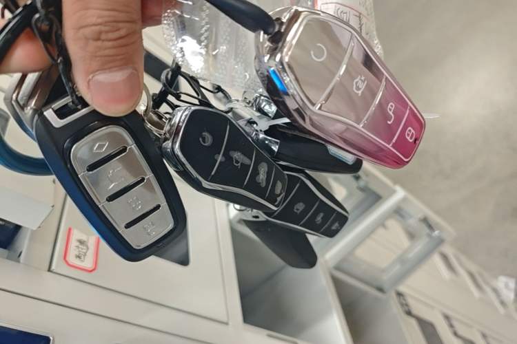 Used BYD Han 2024 EV Glory Edition 506KM Front-Wheel-Drive Premium Model Vehicle Key